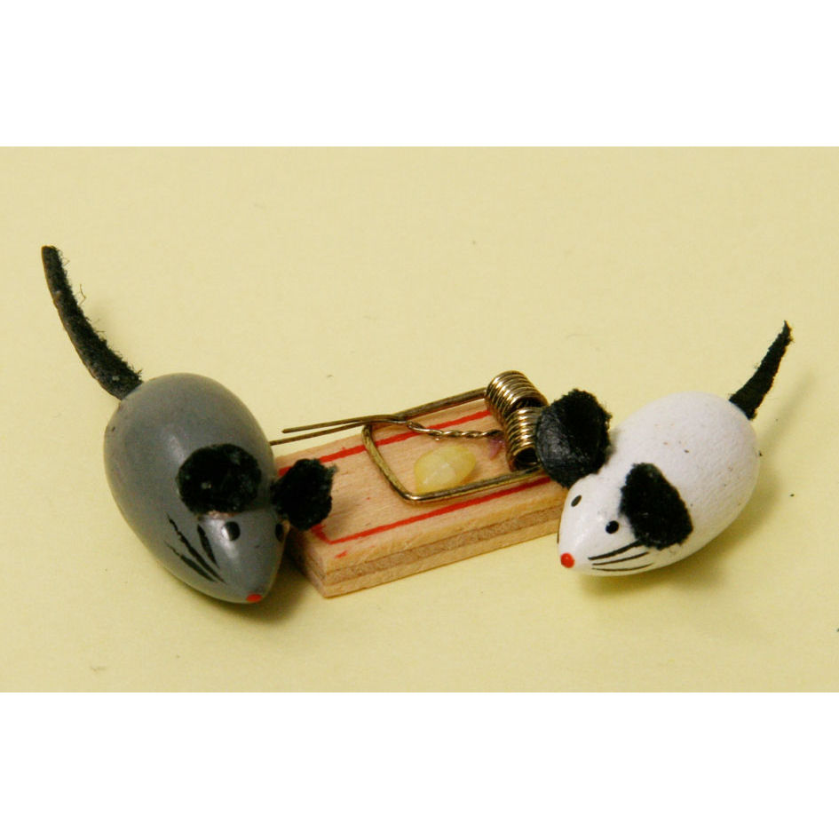 View Item Mice & Mouse Trap 1:12 Scale